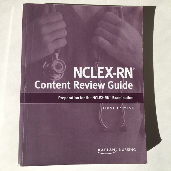 Kaplan Nursing NCLEX-RN Content Review Guide. First edition. - Picture 1 of 10